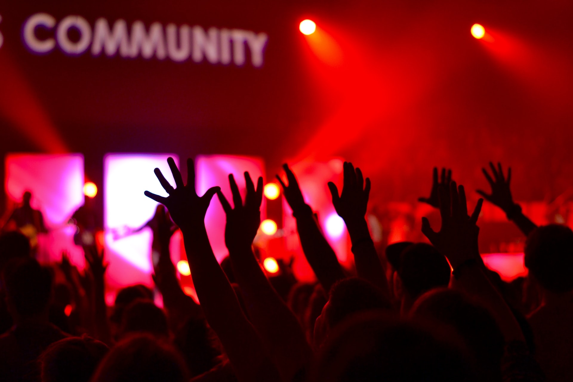 gospel music at church event